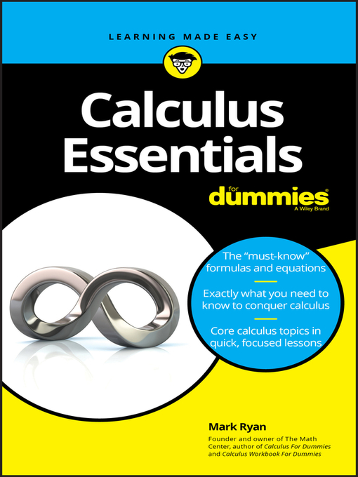 Title details for Calculus Essentials For Dummies by Mark Ryan - Wait list